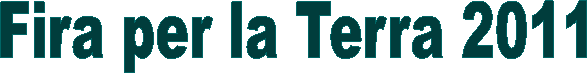 Fira per la Terra 2011