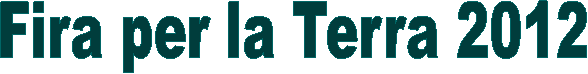 Fira per la Terra 2012