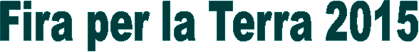 Fira per la Terra 2015